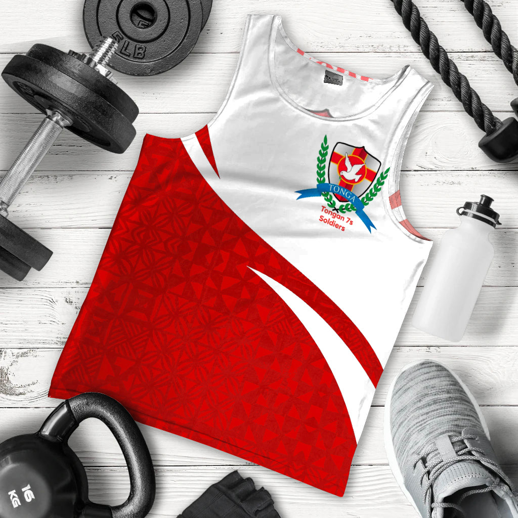 Tongan Soldiers Men Tank Top Tonga Patterns Style