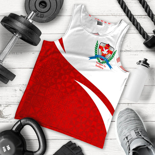 Tongan Soldiers Men Tank Top Tonga Patterns Style
