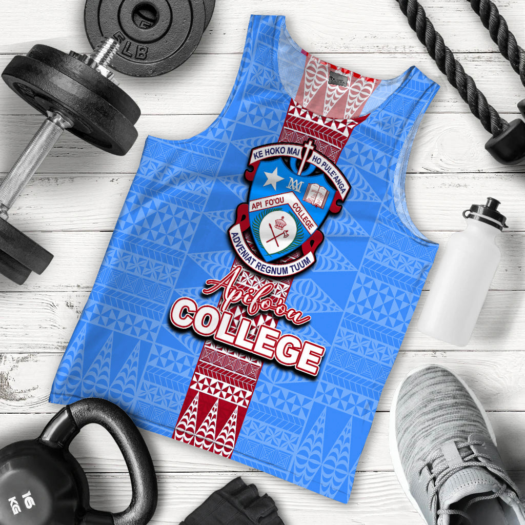 Tonga Apifoou College Men Tank Top Tonga Simple Style