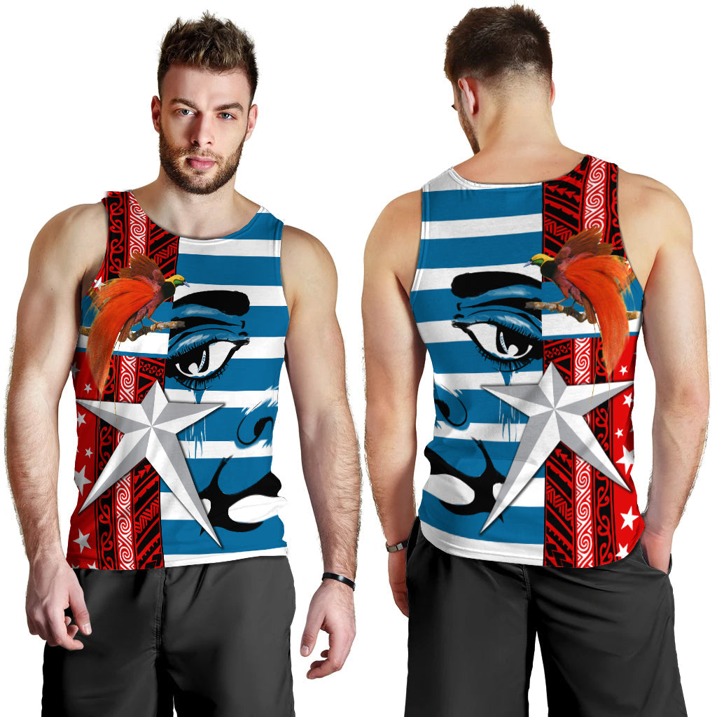 Free West Papua Birds Of Paradise Polynesia Men Tank Top
