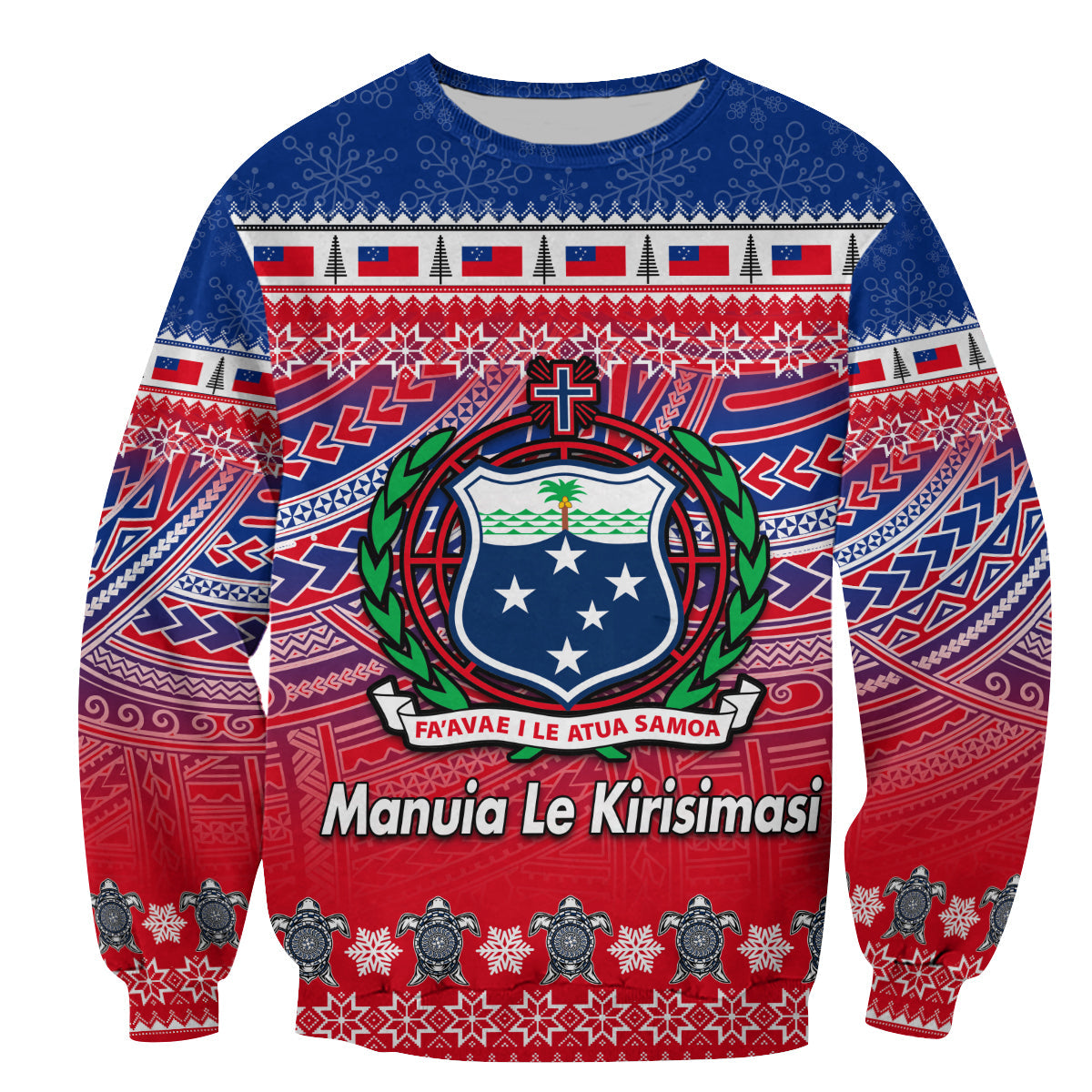 Samoa Christmas Manuia Le Kirisimasi Sweatshirts