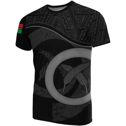 Vanuatu T-Shirts - Vanuatu Flag Black - A02