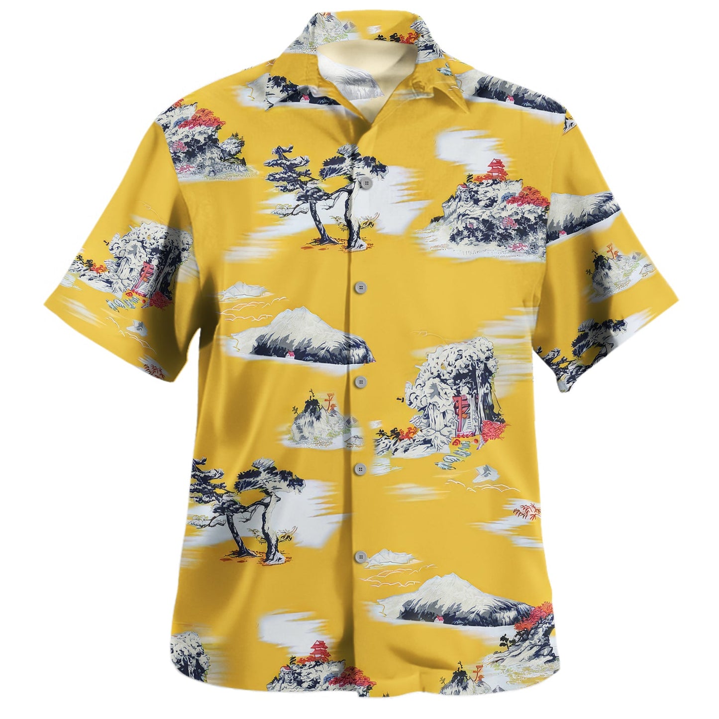 Hawaii Hawaiian Shirt Cliff Booth Once Upon A Time In Hollywood Yellow Shirt