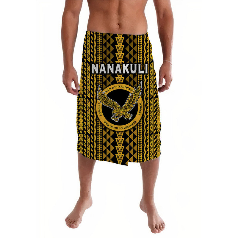 Hawaii Nanakuli School Lavalava Golden Hawks Simple Style