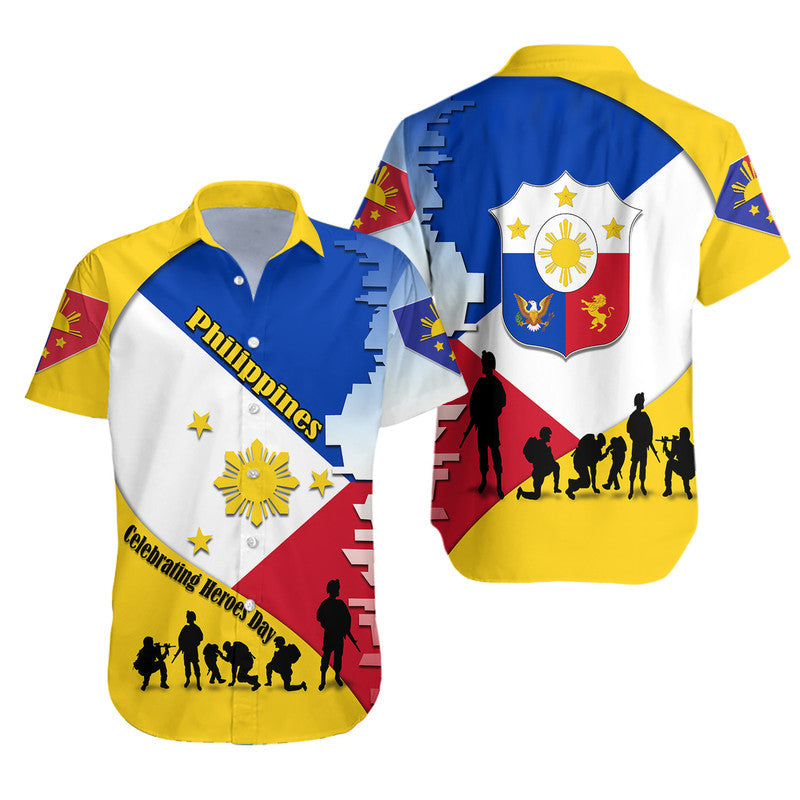 Philippines Hawaiian Shirt Celebrating Heroes Day