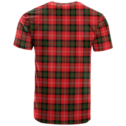Printivon Nesbitt Modern Clan DNA In Me Tartan Crest T Shirt