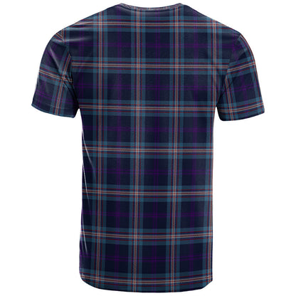 Printivon Nevoy Clan DNA In Me Tartan Crest T Shirt