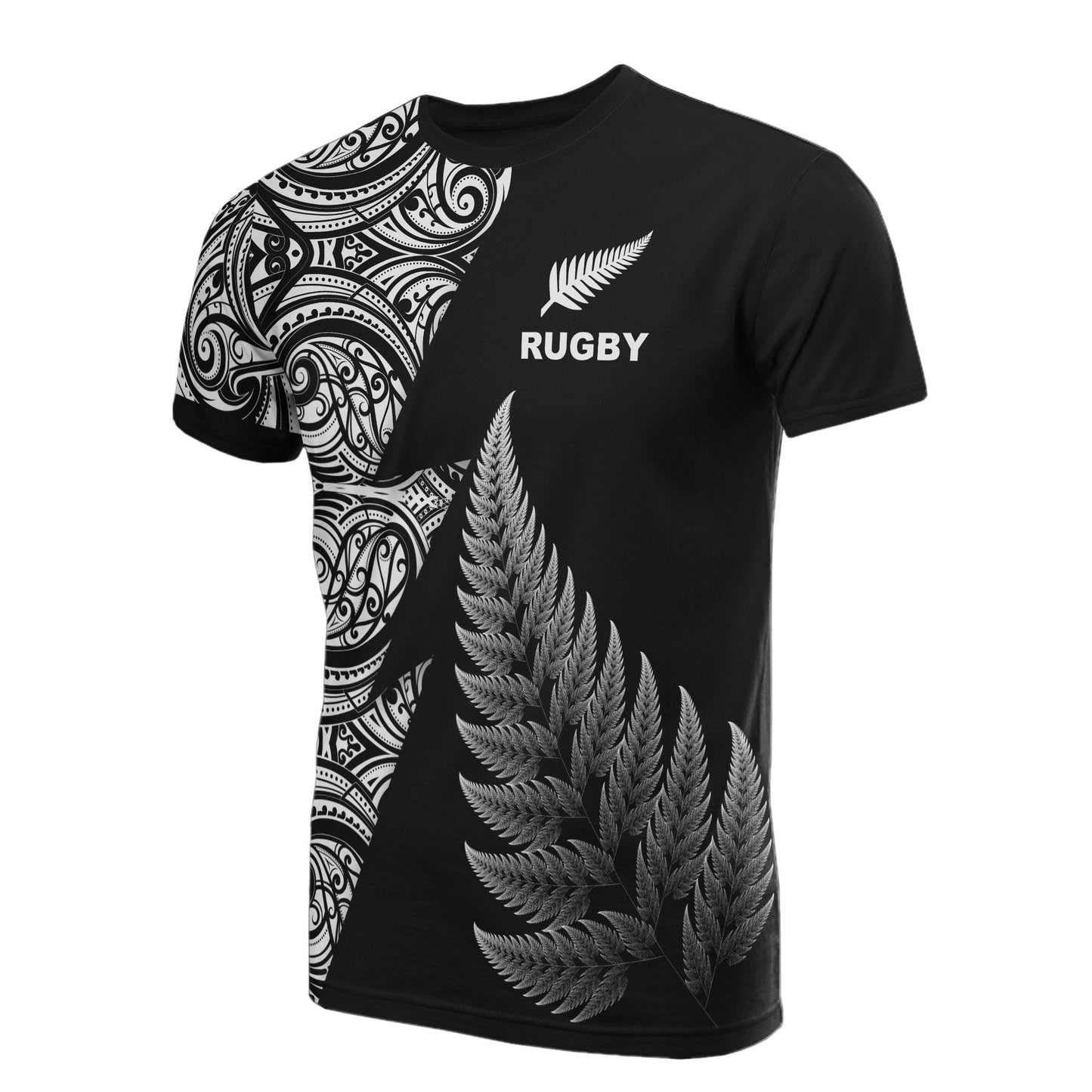 New Zealand Rugby T - Shirt - Aotearoa Maori Style