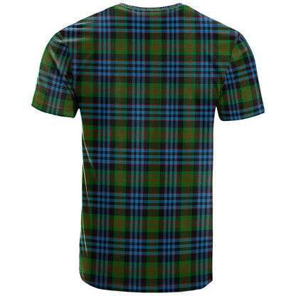Printivon Newlands of Lauriston Clan DNA In Me Tartan Crest T Shirt
