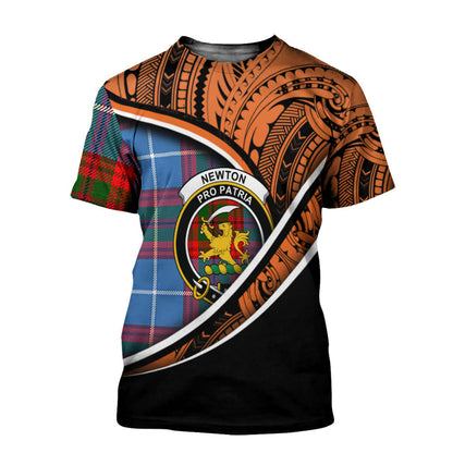 Printivon Newton T Shirt Pattern Polynesian 