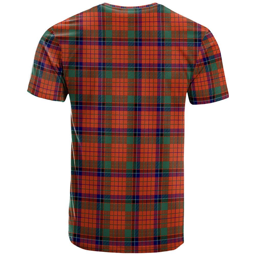 Printivon Nicolson Ancient Clan DNA In Me Tartan Crest T Shirt