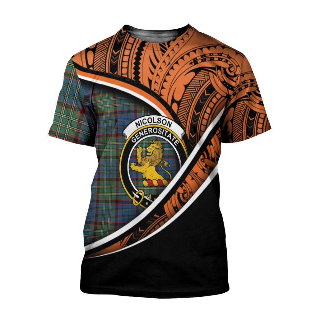 Printivon Nicolson Hunting Ancient T Shirt Pattern Polynesian 