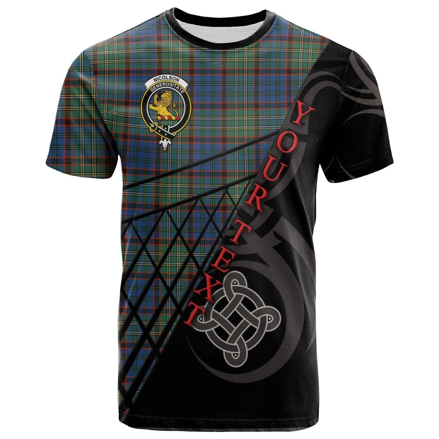 Printivon Nicolson Hunting Ancient T Shirt Pattern Celtic 