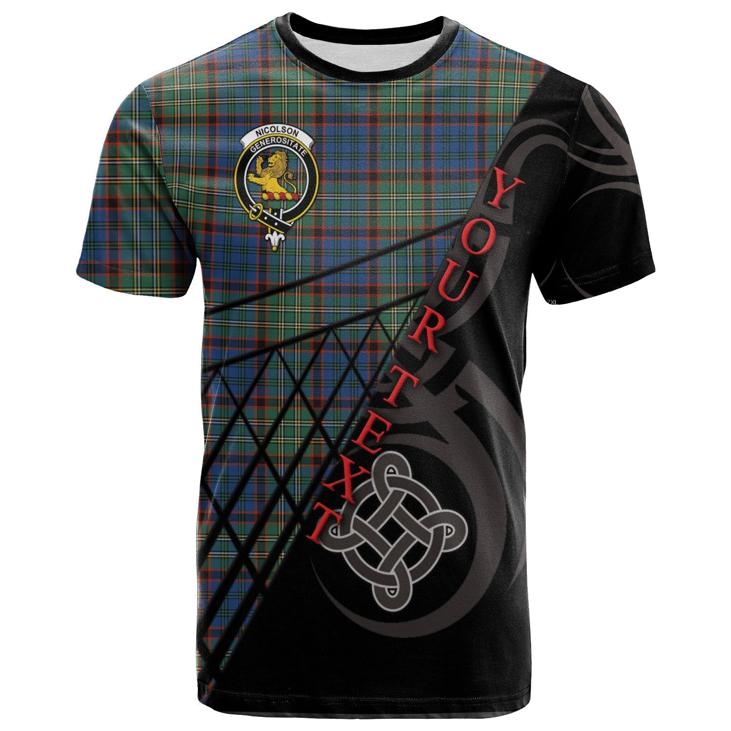 Printivon Nicolson Hunting Ancient T Shirt Pattern Celtic 