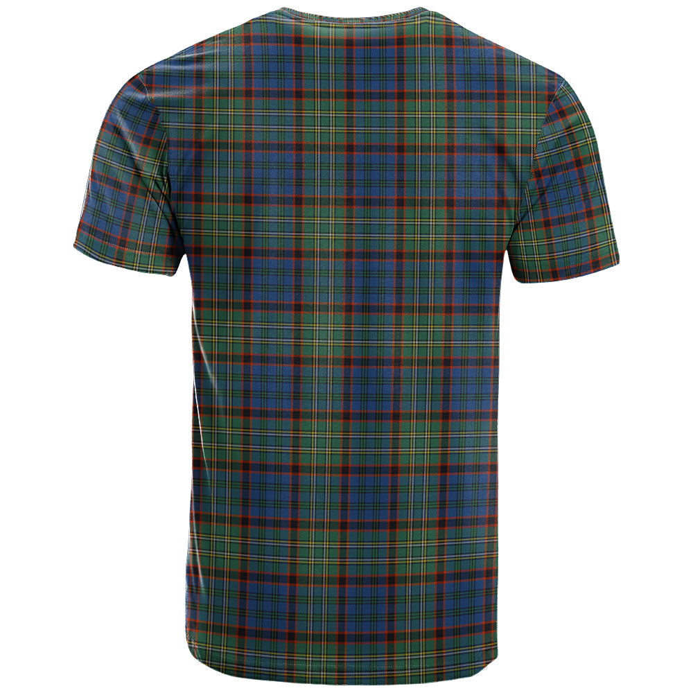 Printivon Nicolson Hunting Ancient Clan DNA In Me Tartan Crest T Shirt