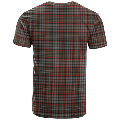 Printivon Nicolson Hunting Weathered Clan DNA In Me Tartan Crest T Shirt