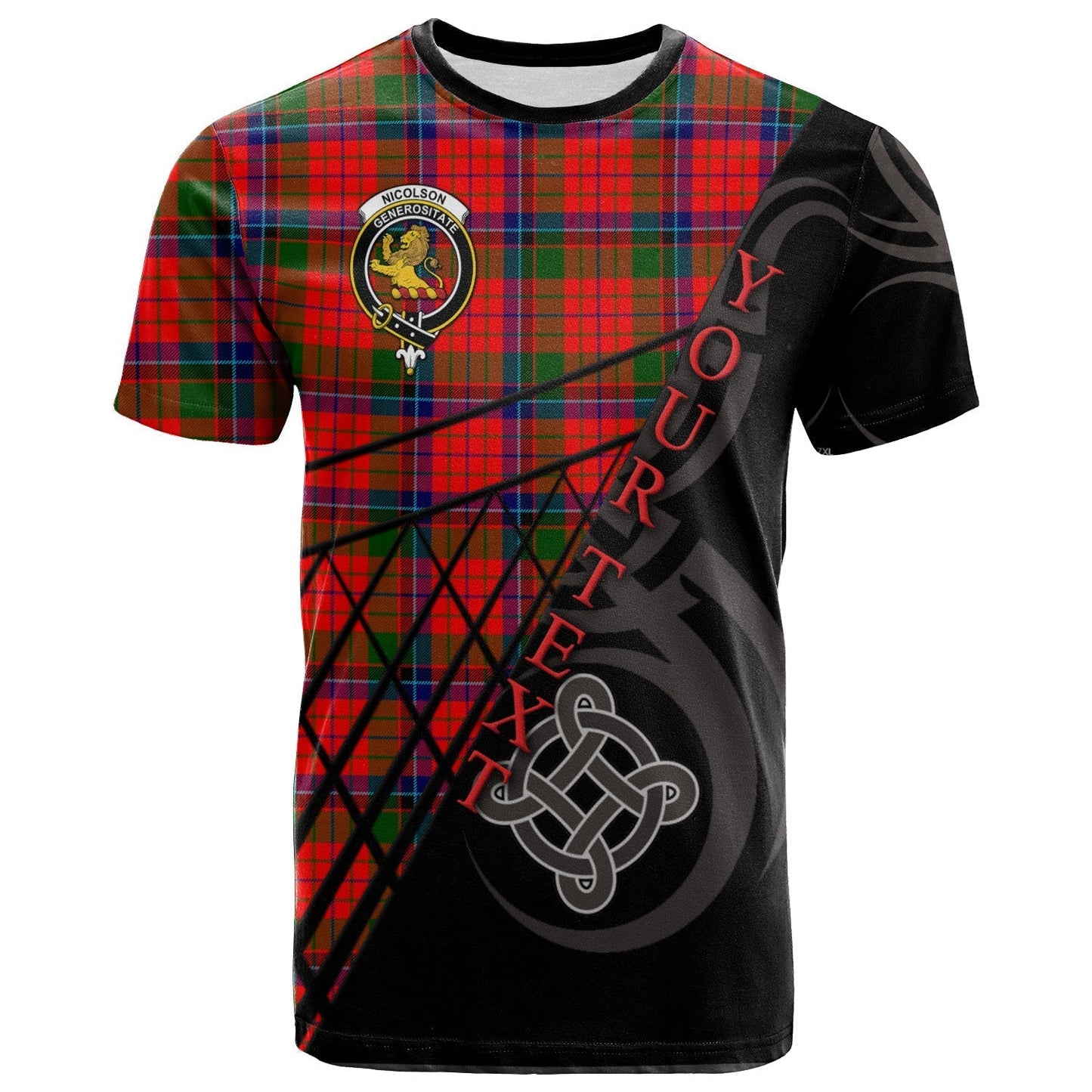 Printivon Nicolson Modern T Shirt Pattern Celtic 
