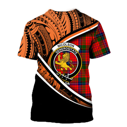 Printivon Nicolson Modern T Shirt Pattern Polynesian