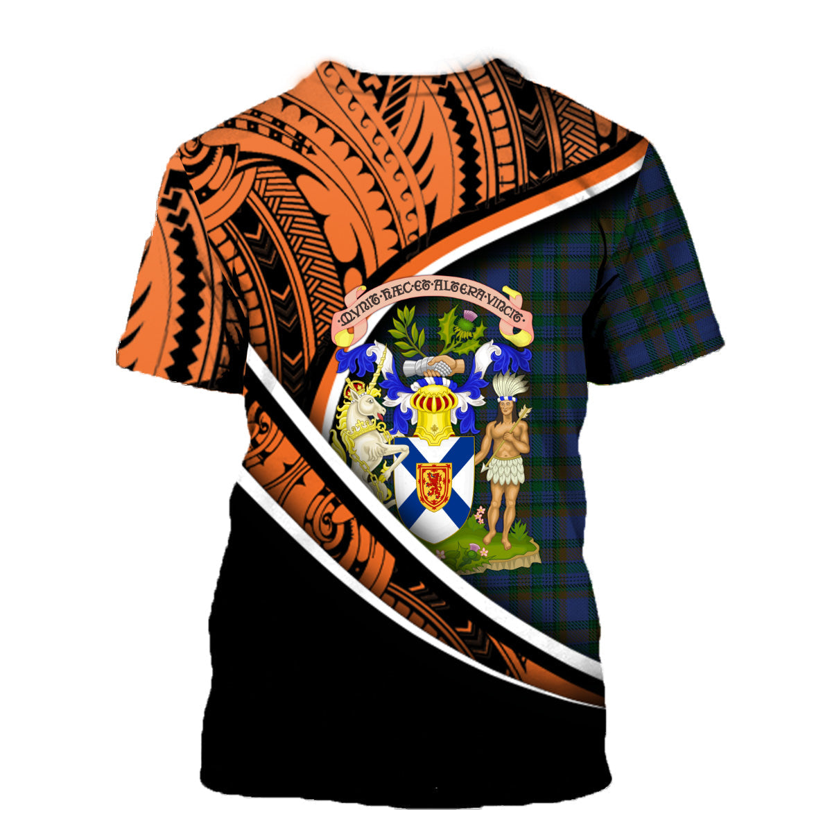 Printivon Nova Scotia District Dress T Shirt Pattern Polynesian