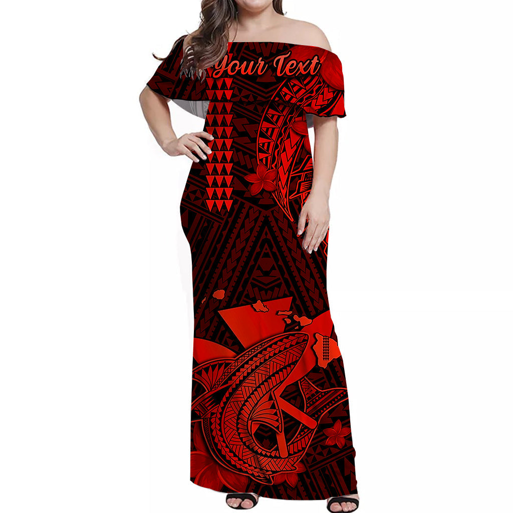 custom-personalised-hawaii-combo-dress-and-hawaiian-shirt-kakau-kanaka-maoli-combine-polynesian-shark-ver06