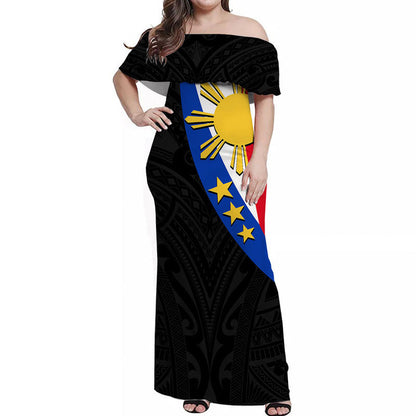 Matching Outfits For Couples Pilipinas Combo Dress And Shirt Simple Style Black
