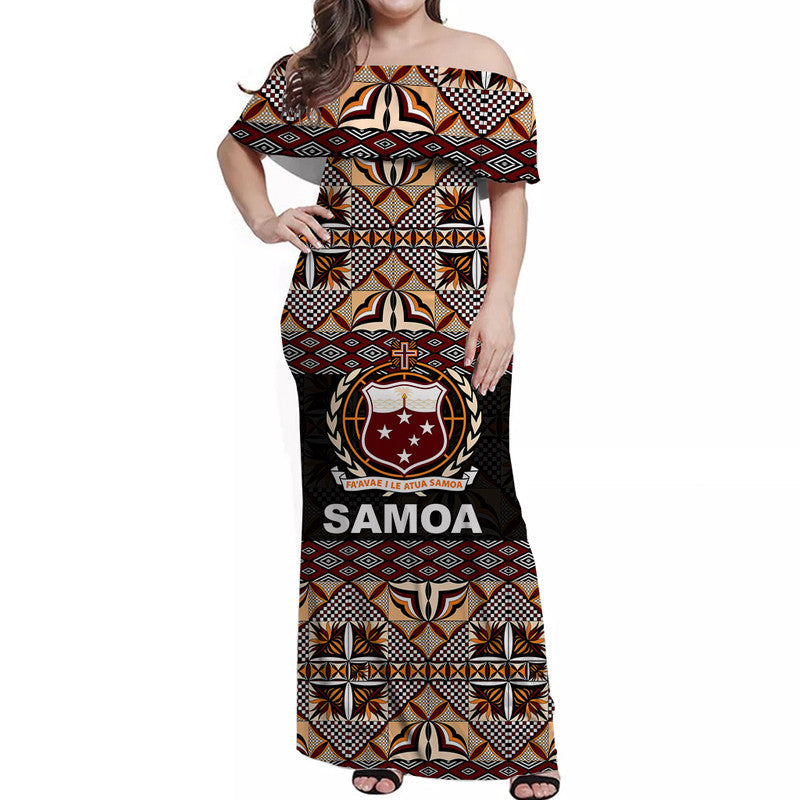 Samoa Long Dress Siapo Patterns