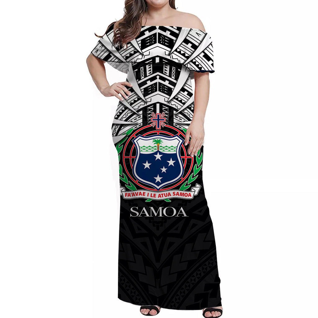 Samoa Off Shoulder Long Dress No.4