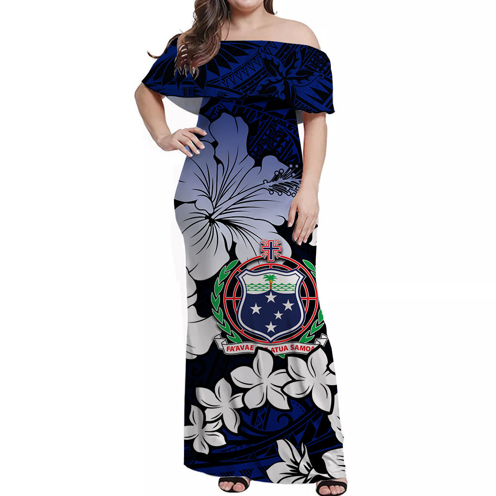 Samoa Off Shoulder Long Dress No.5