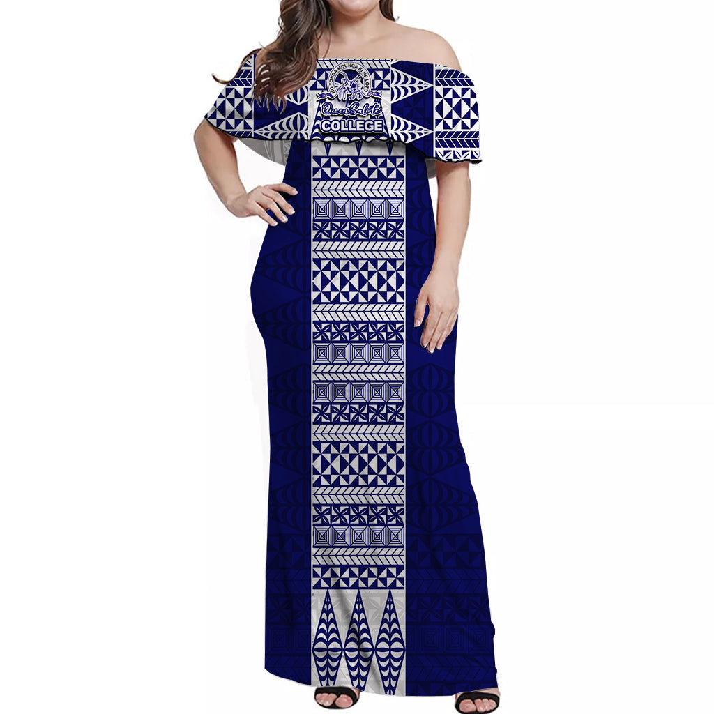 Queen Salote College Long Dress Tonga Simple Style