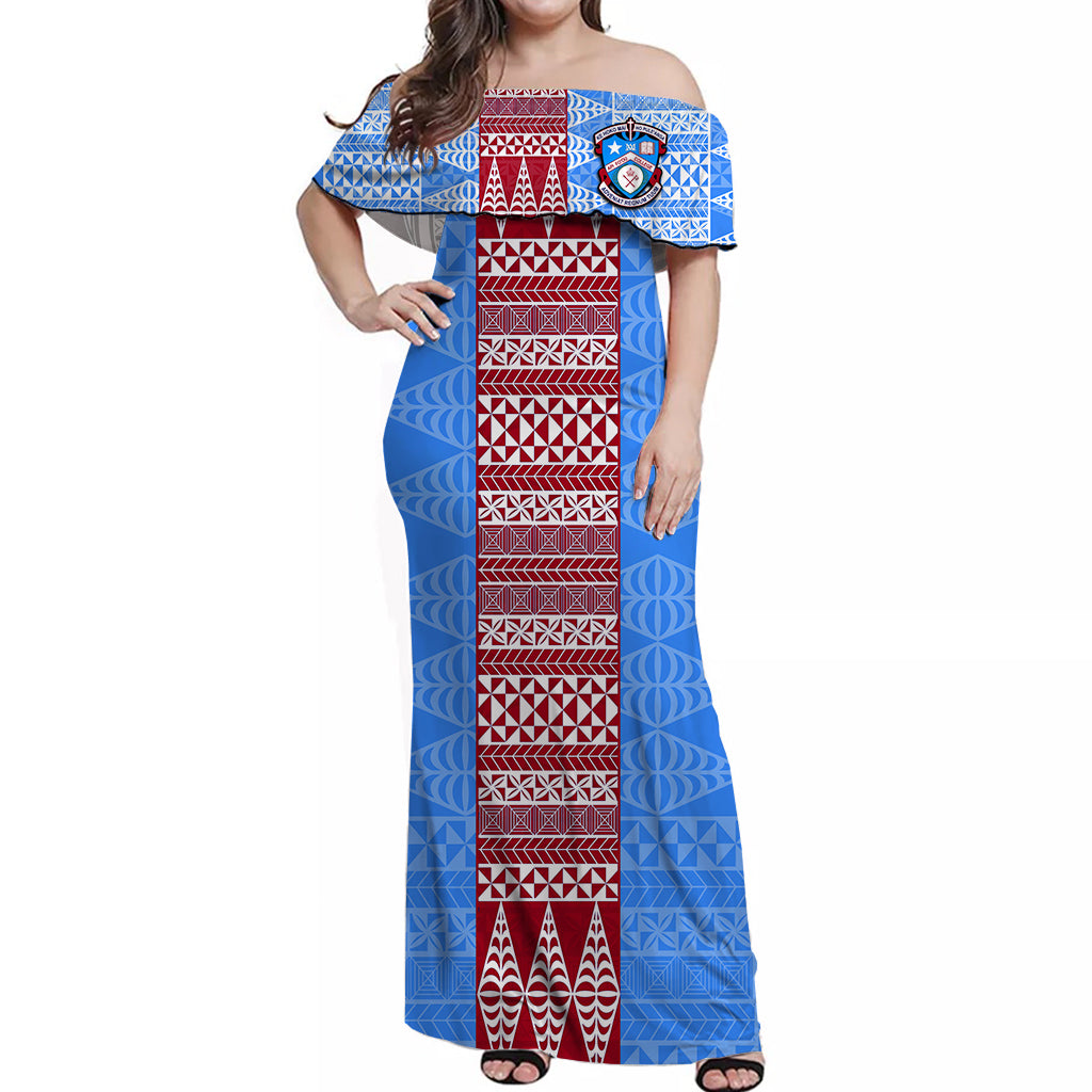 Tonga Apifoou College Long Dress Tonga Simple Style