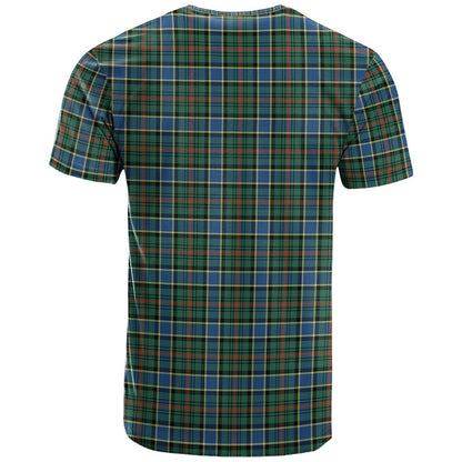Printivon Ogilvie (Ogilvy) Hunting Ancient Clan DNA In Me Tartan Crest T Shirt