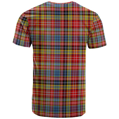 Printivon Ogilvie (Ogilvy) of Airlie Ancient Clan DNA In Me Tartan Crest T Shirt