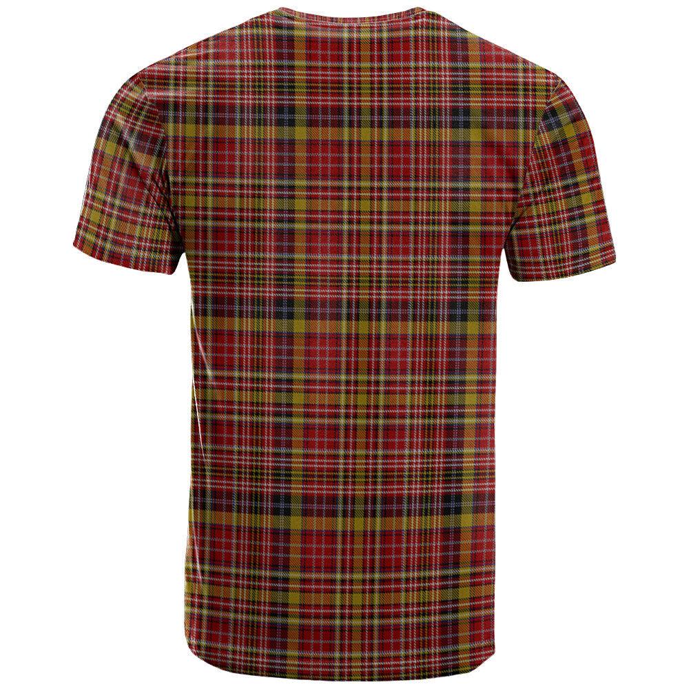 Printivon Ogilvie (Ogilvy) of Strathallan Clan DNA In Me Tartan Crest T Shirt