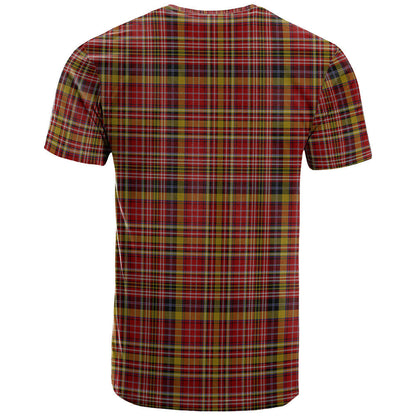 Printivon Ogilvie (Ogilvy) of Strathallan Clan DNA In Me Tartan Crest T Shirt