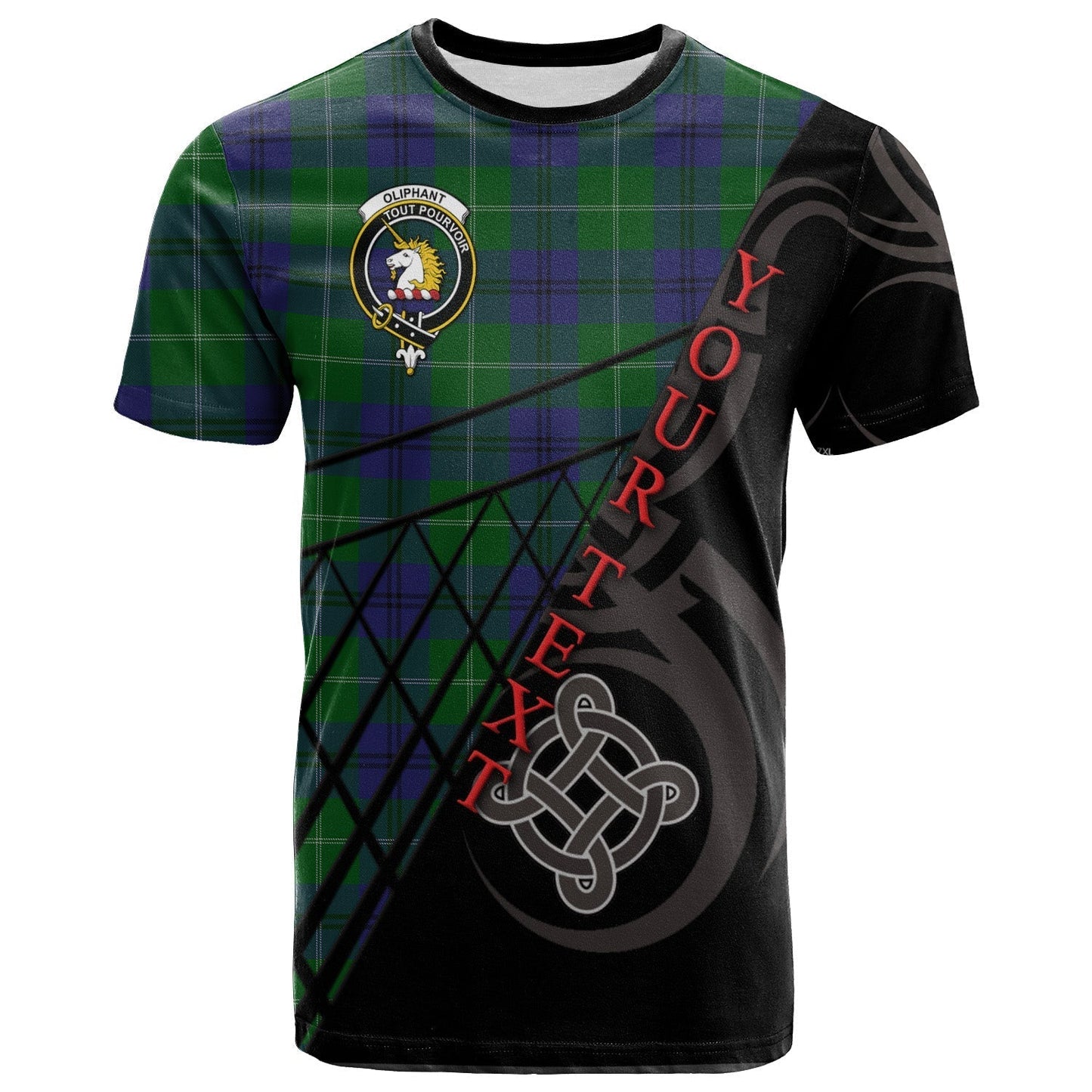 Printivon Oliphant T Shirt Pattern Celtic 