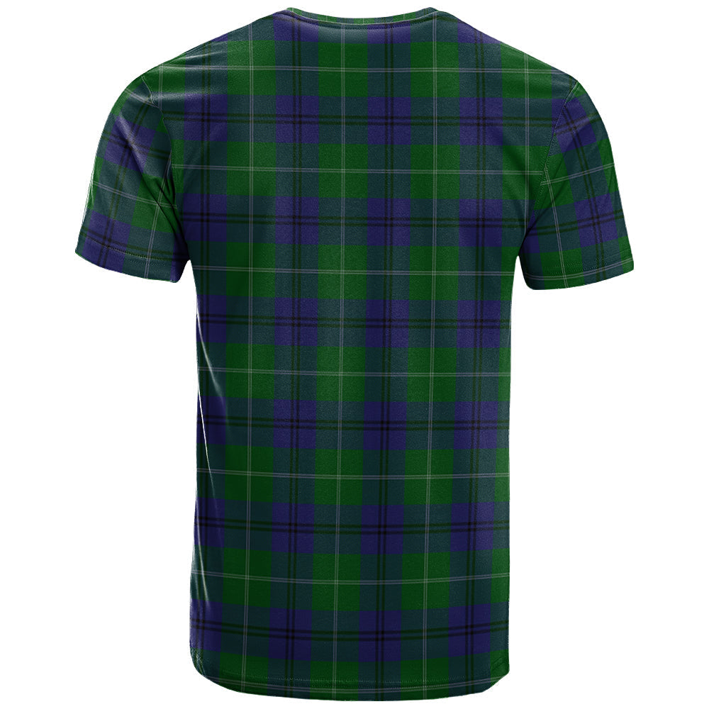 Printivon Oliphant Clan DNA In Me Tartan Crest T Shirt
