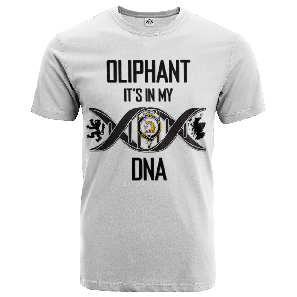 Printivon Oliphant Clan DNA In Me Crest T Shirt