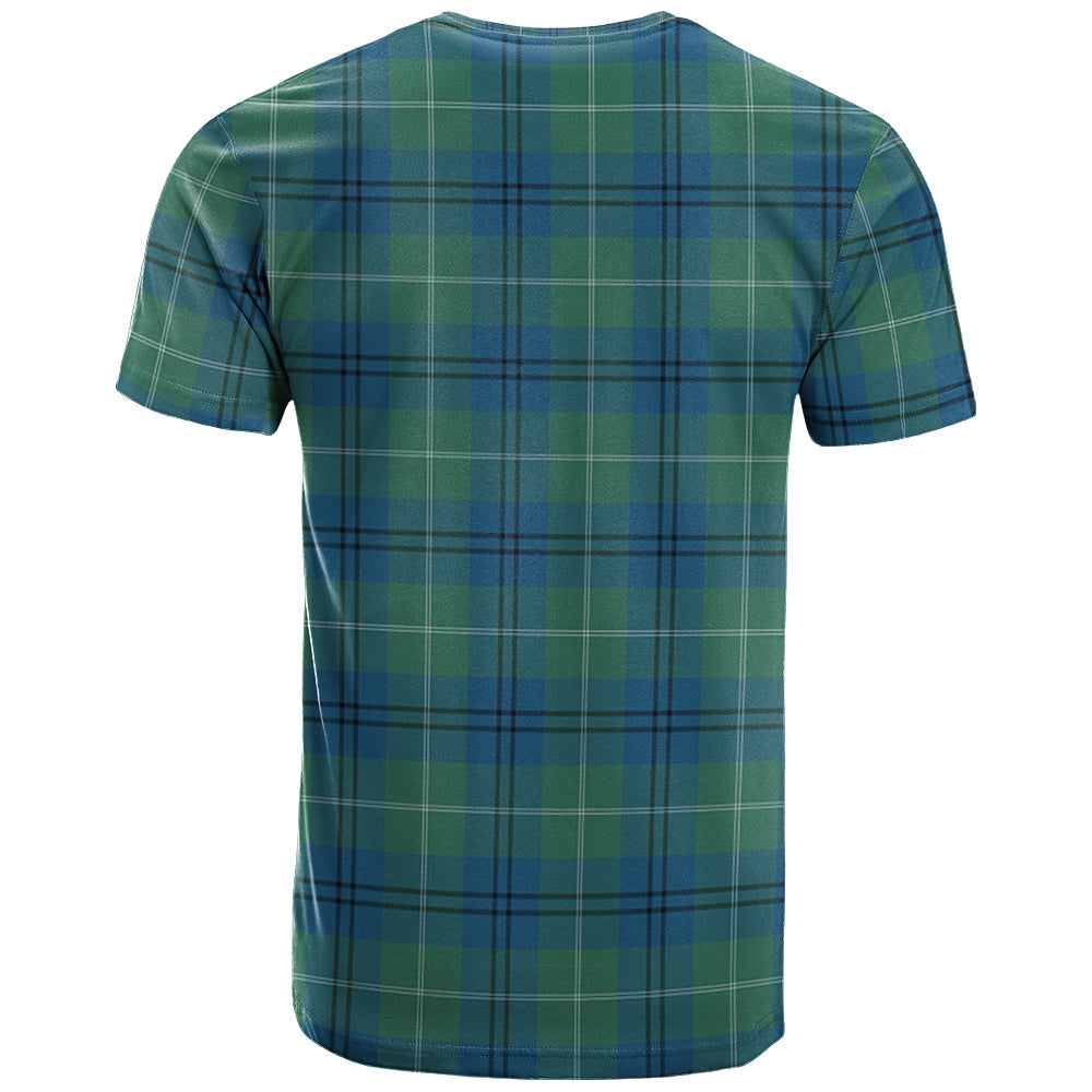 Printivon Oliphant Ancient Clan DNA In Me Tartan Crest T Shirt