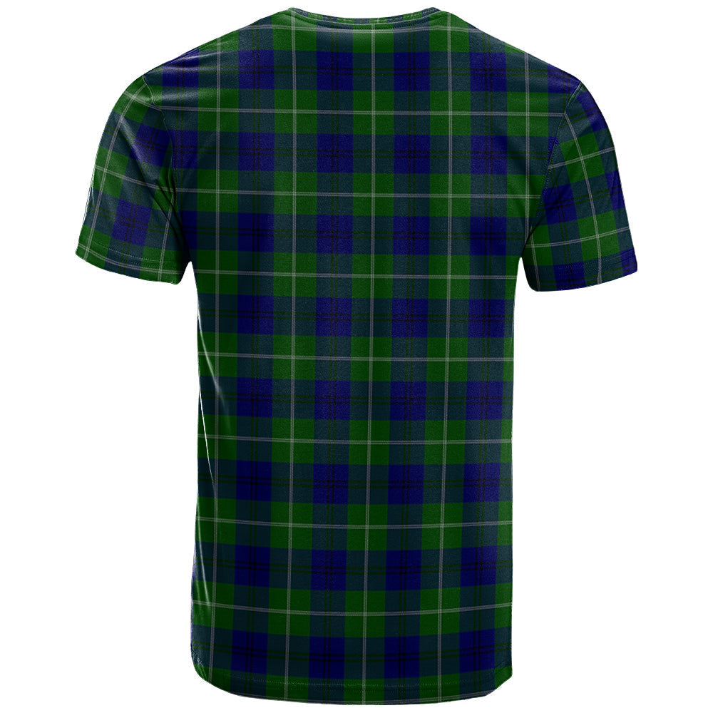 Printivon Oliphant Modern Clan DNA In Me Tartan Crest T Shirt
