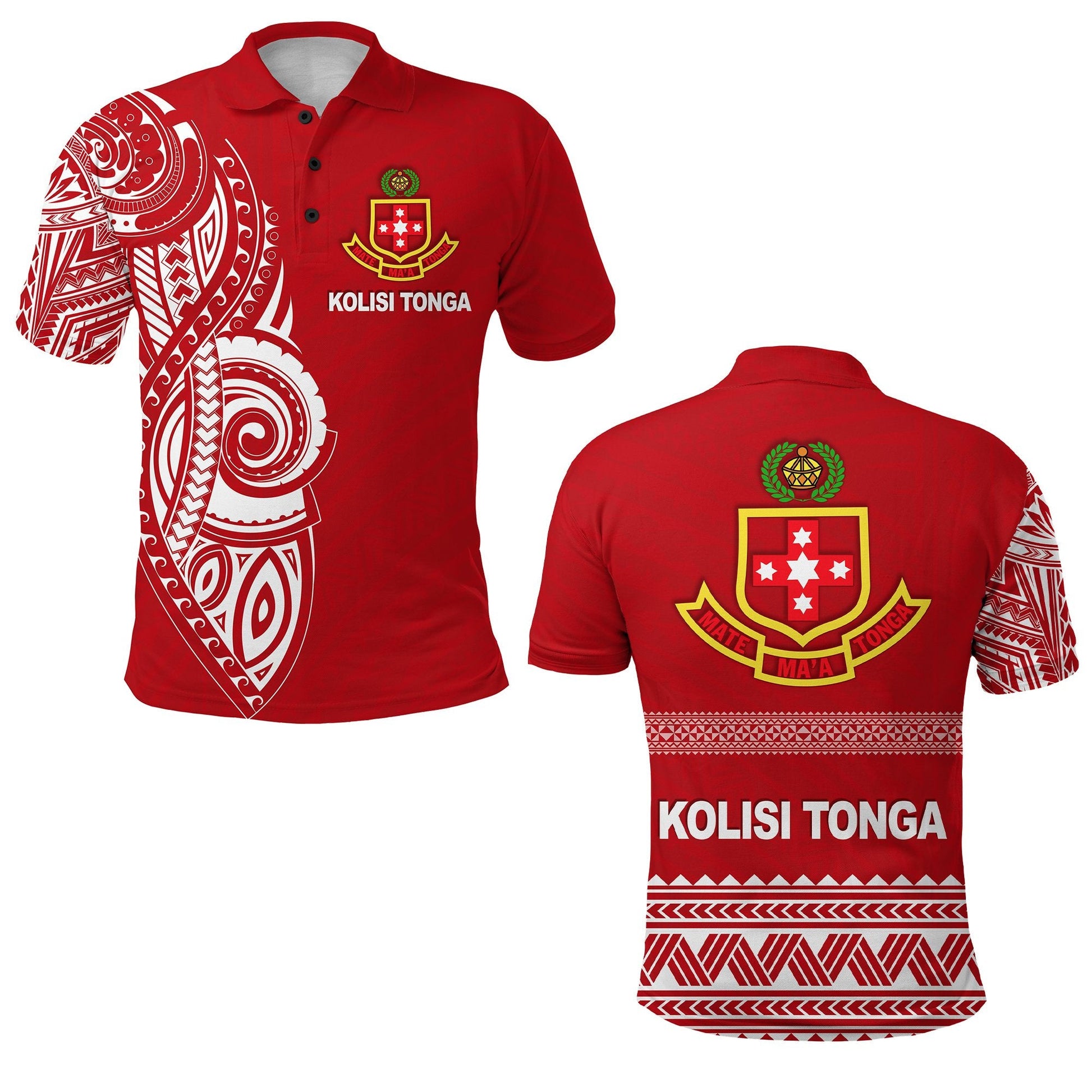 Kolisi Tonga Polo Shirt Atele