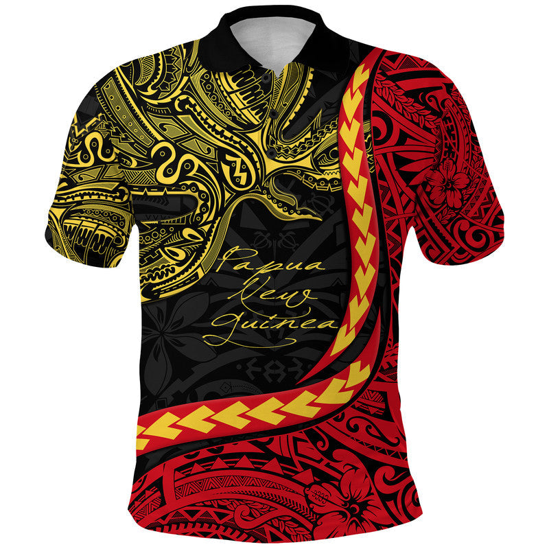 Papua New Guinea Polo Shirt Unique Bird Style