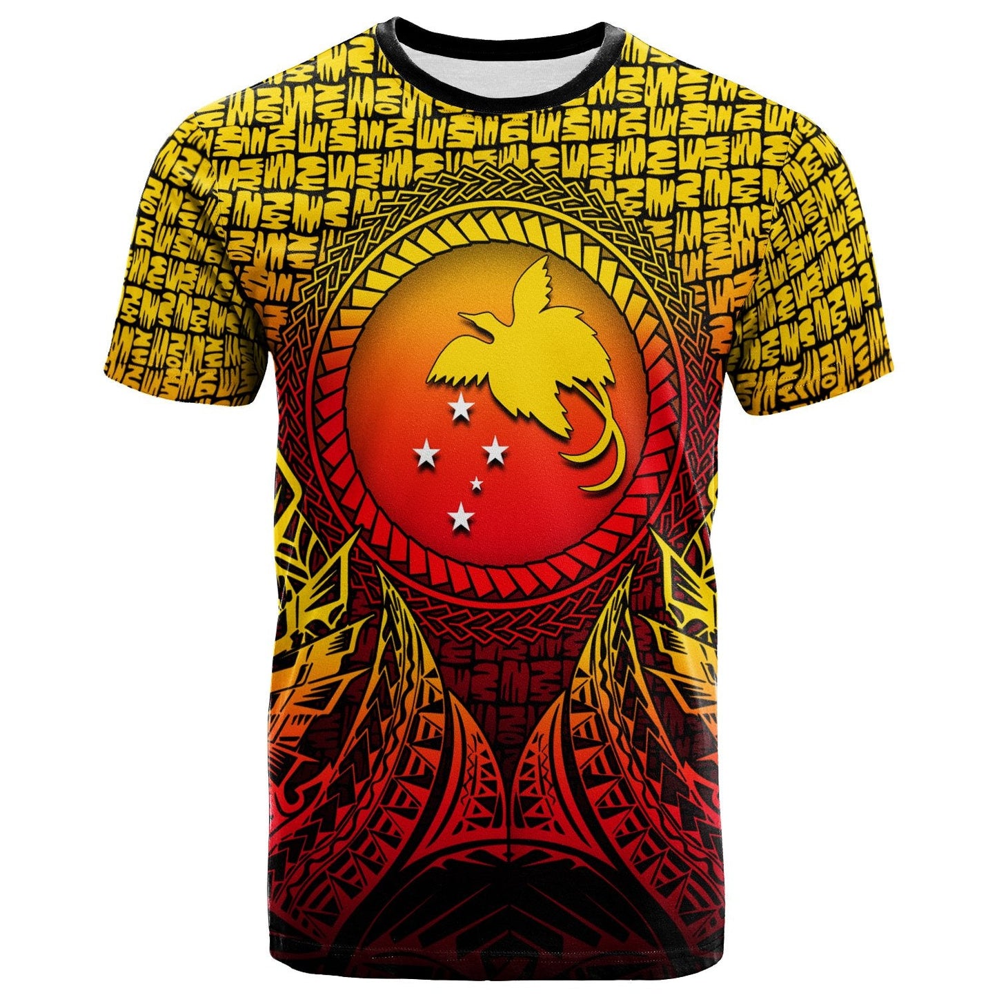 Papua New Giunea T Shirt PNG Circle Pattern