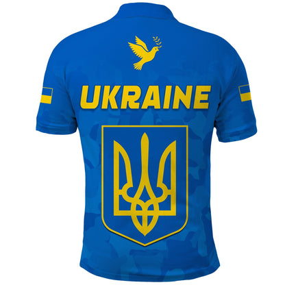 Ukraine Polo Shirt Always Style Camouflage