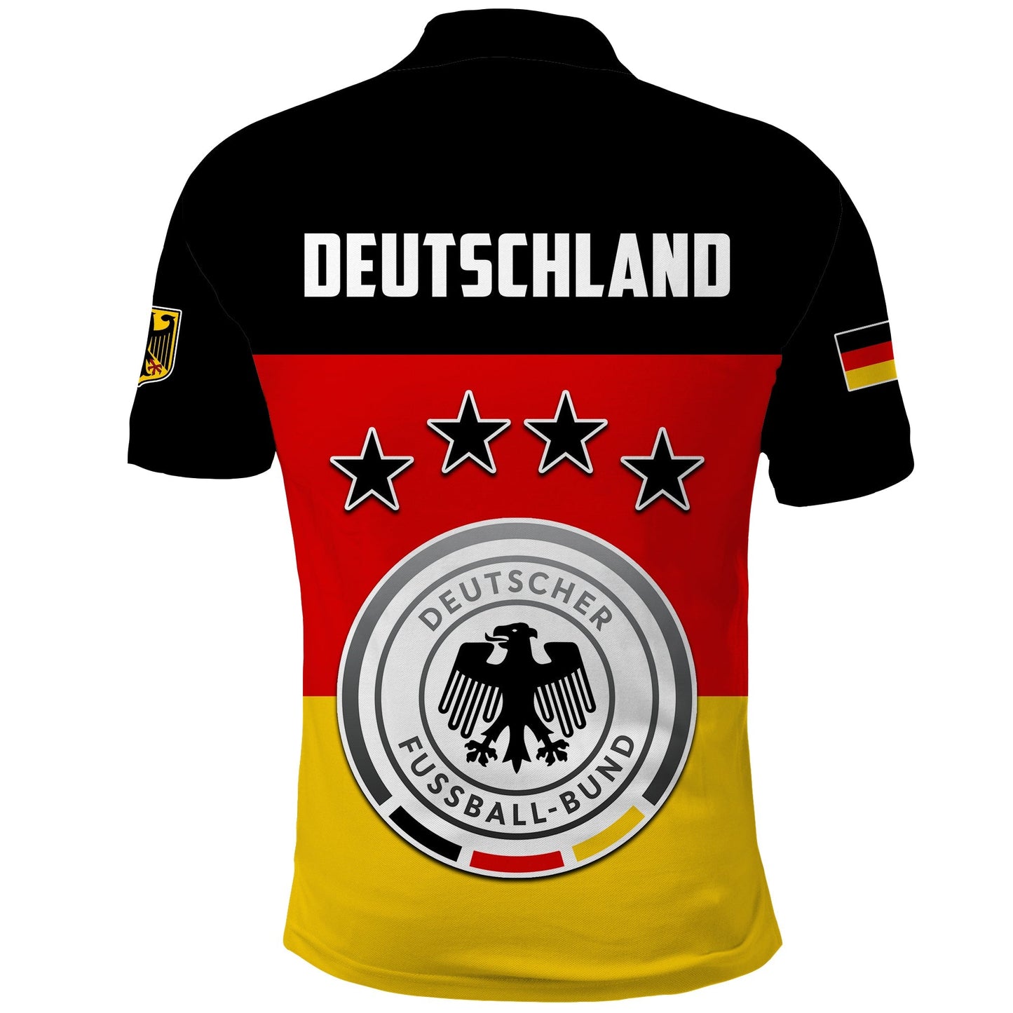 Custom Germany Football Polo Shirt Deutschland Sporty Style