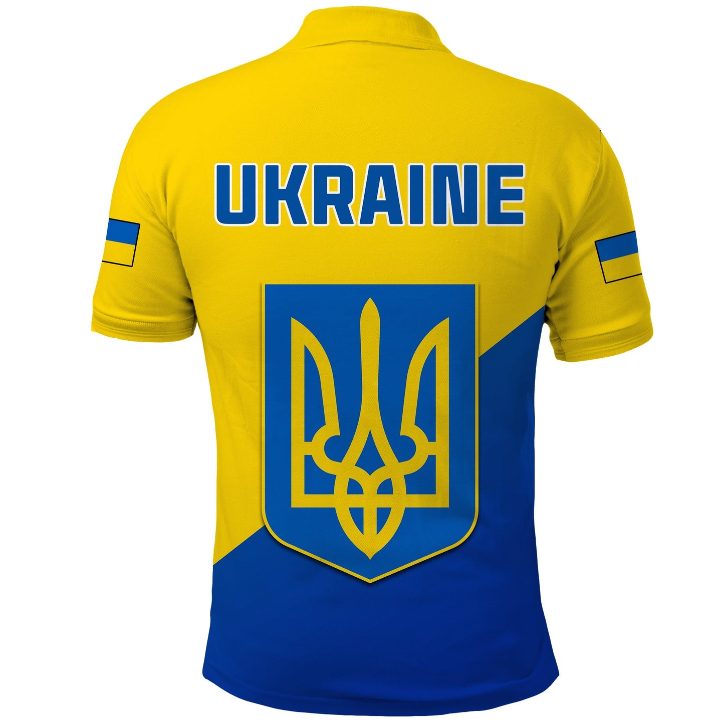 Custom Ukraine Polo Shirt Style Flag Come on