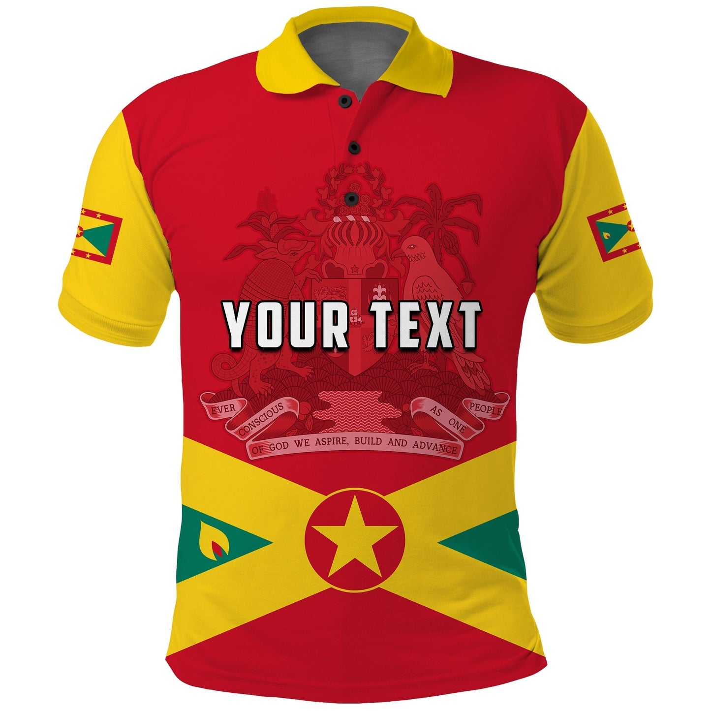 Custom Personalised Grenada Polo Shirt Keep Calm And Love Grenada