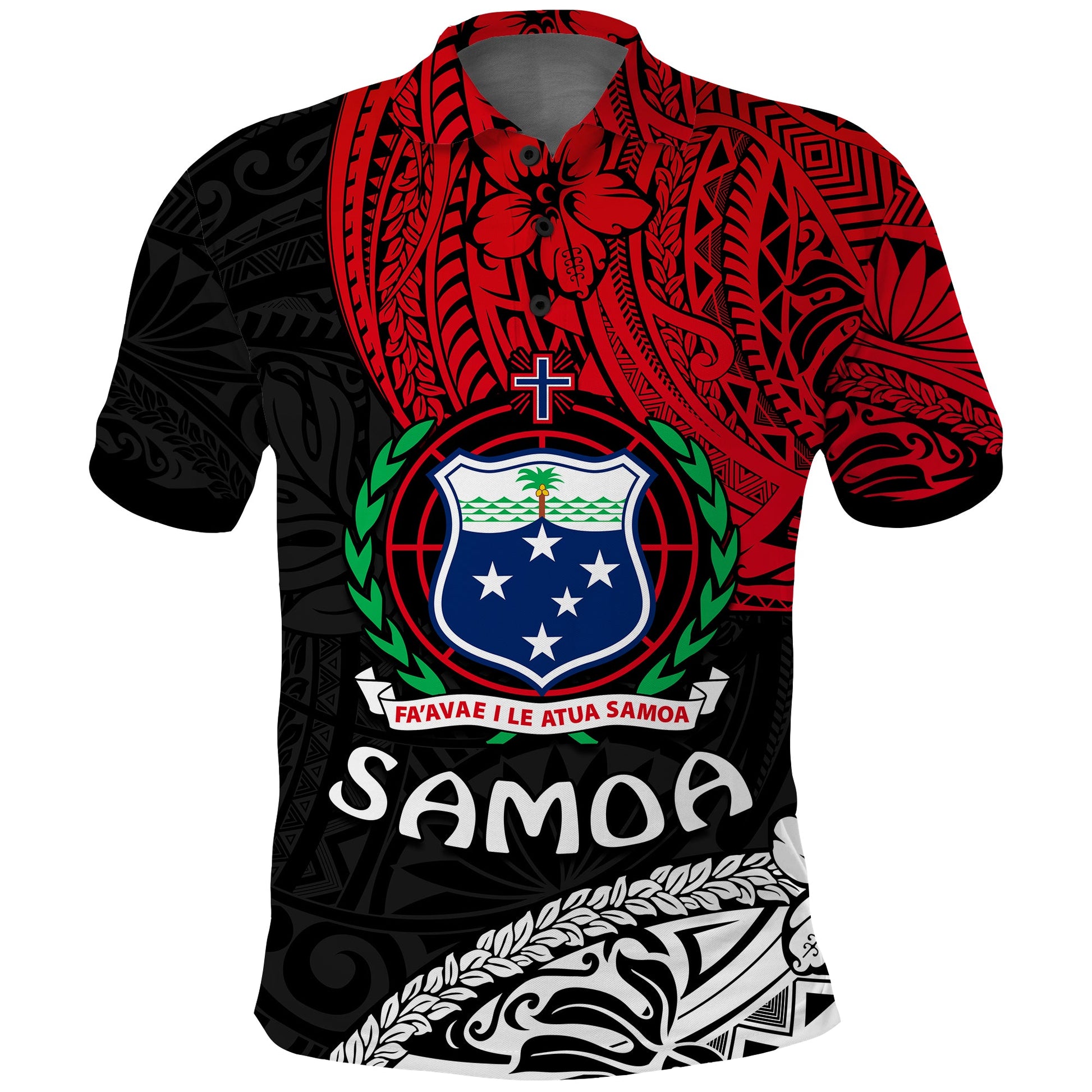 Samoa Polo Shirt Beloved Samoan Mix Polynesian Pattern