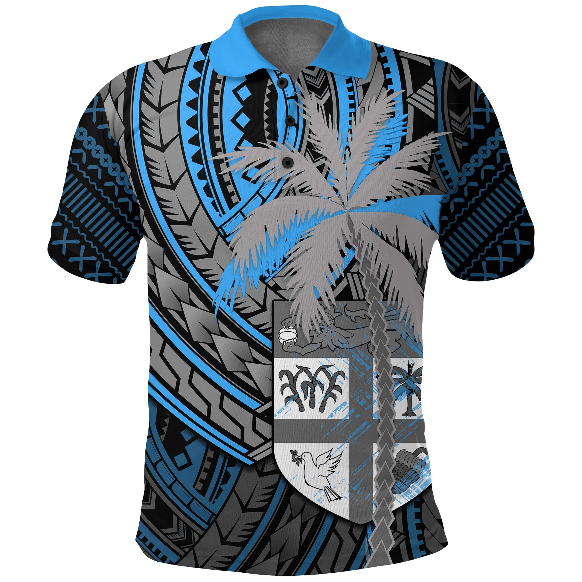 Newest Fiji Polo Shirt Mix Coconut