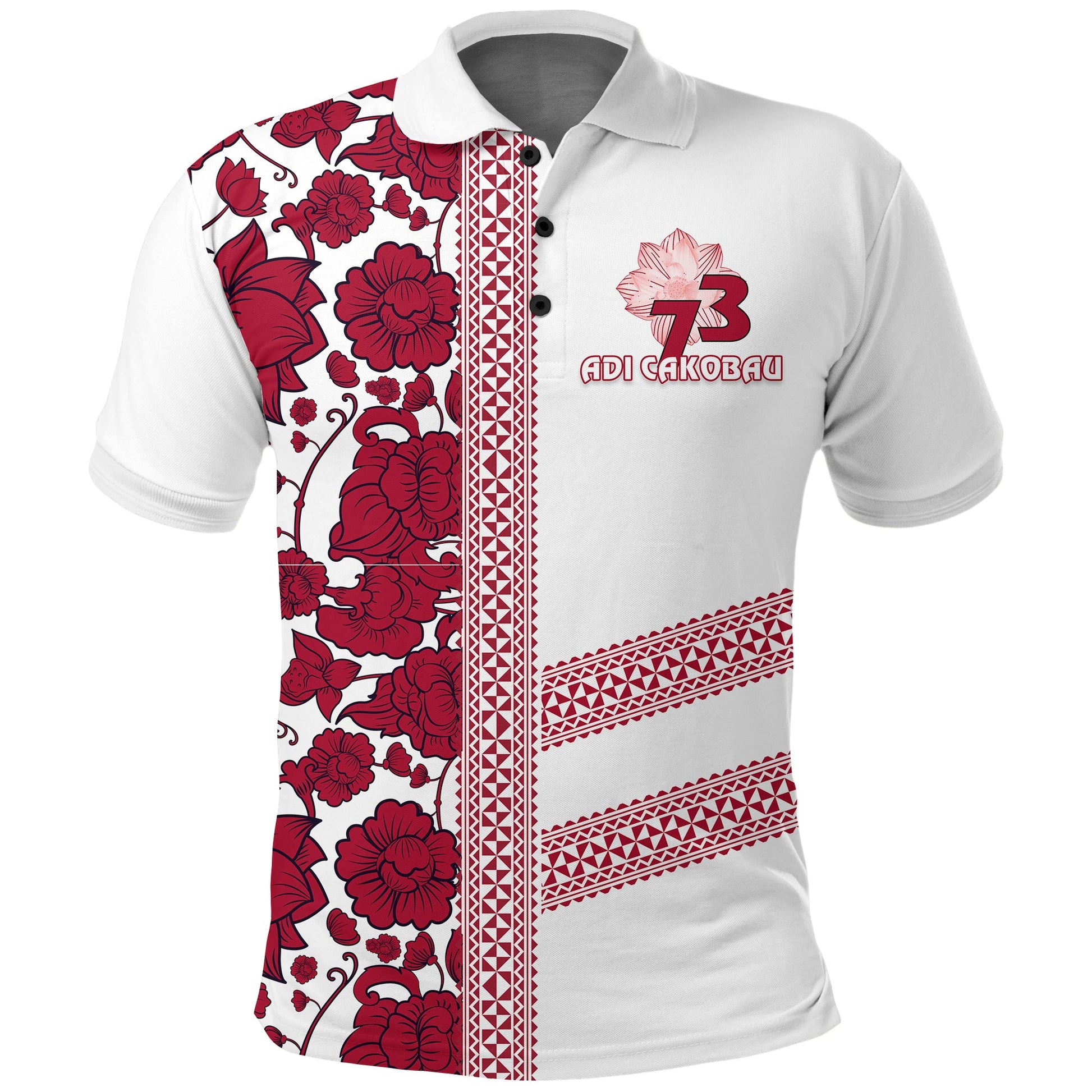 Adi Cakobau Polo Shirt 73rd Anniversary