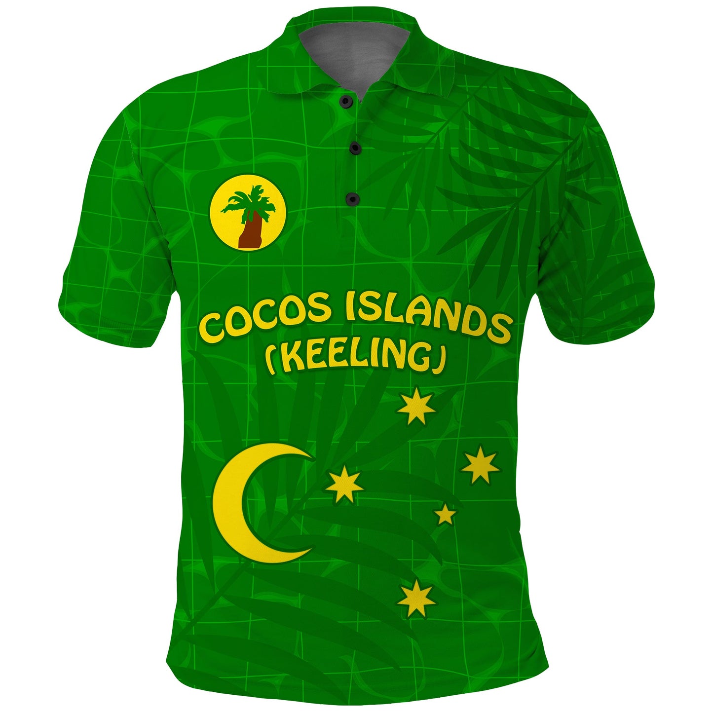 Cocos Keeling Islands Polo Shirt Proud Flag Unique